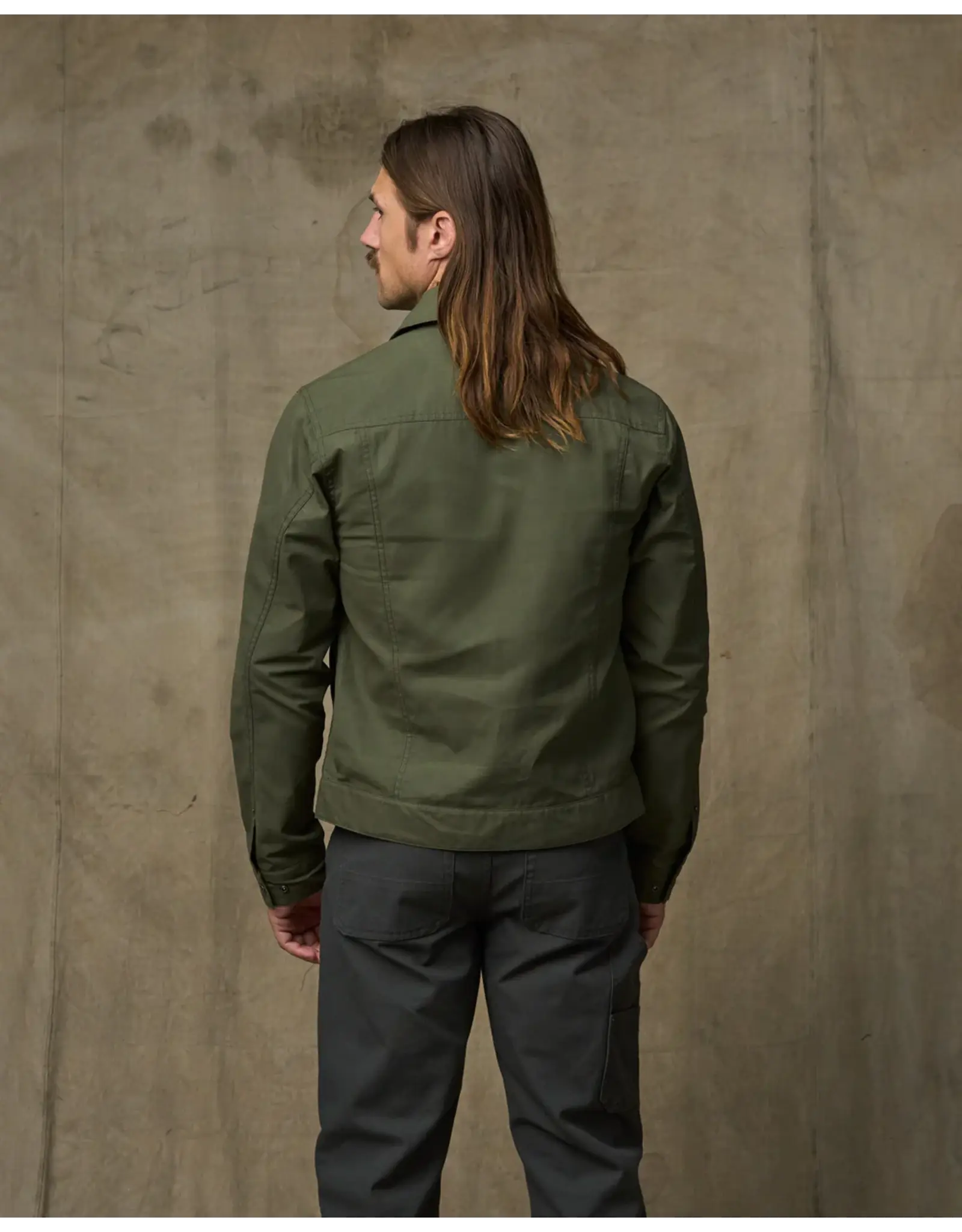 Filson Filson Dry Wax Short Cruiser Jacket Olive