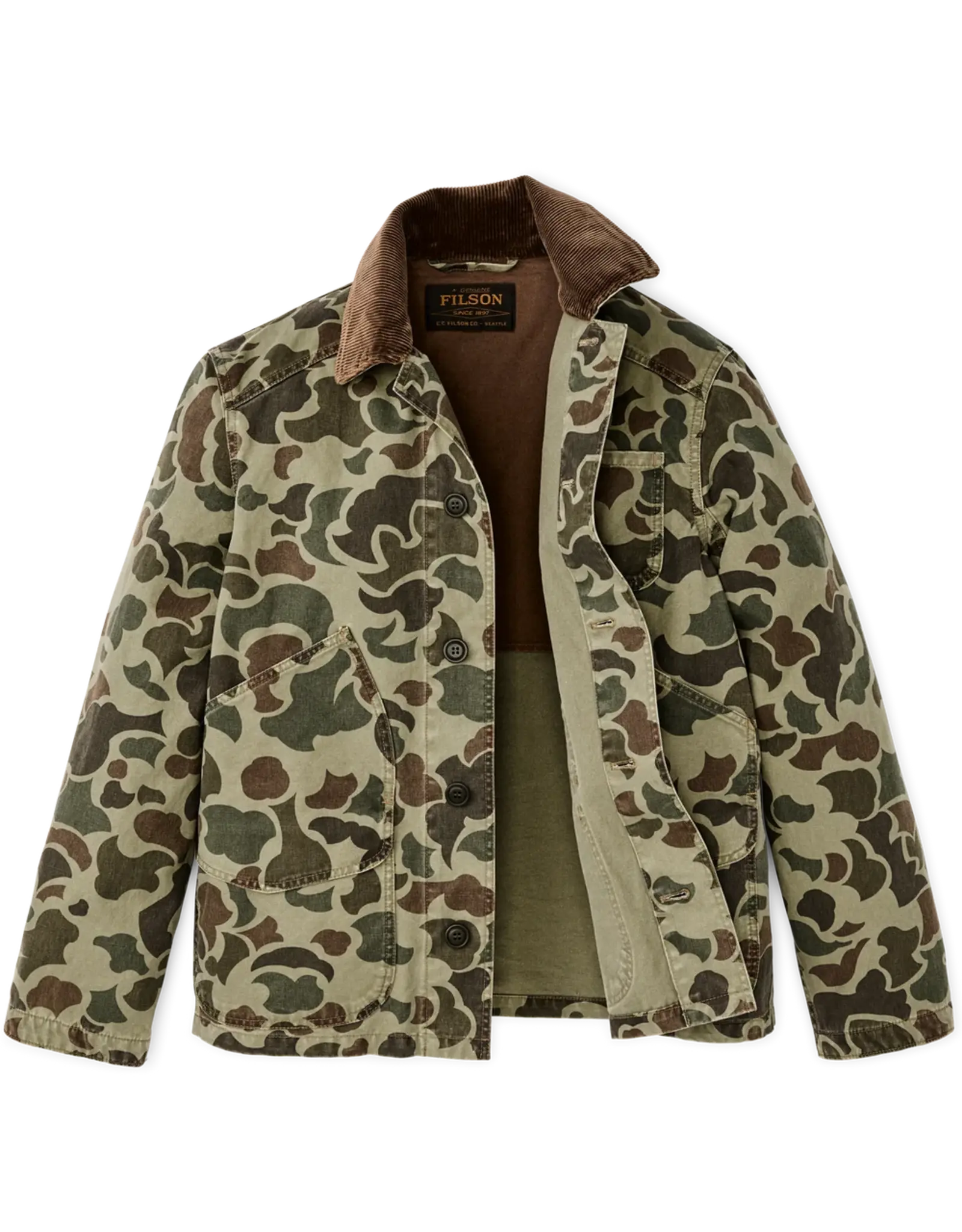 Filson Filson Canvas Outfitter Jacket Tundra Shrub Camo