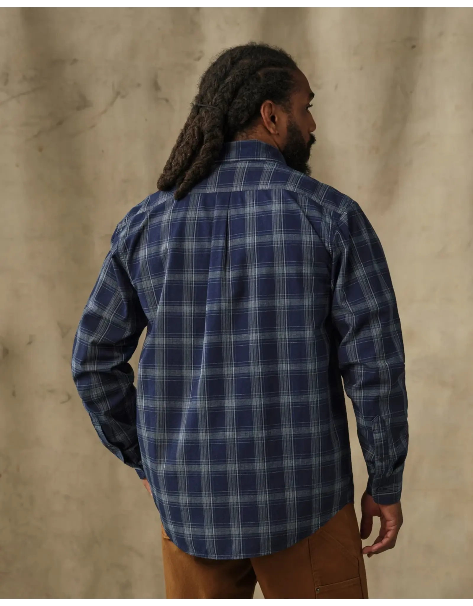 Filson Filson Chambray Button-Down Shirt Dark Indigo Plaid