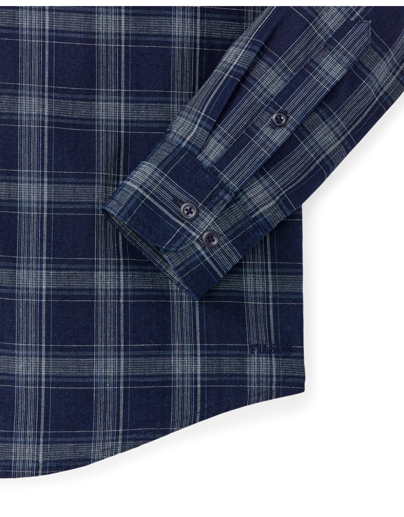 Filson Filson Chambray Button-Down Shirt Dark Indigo Plaid