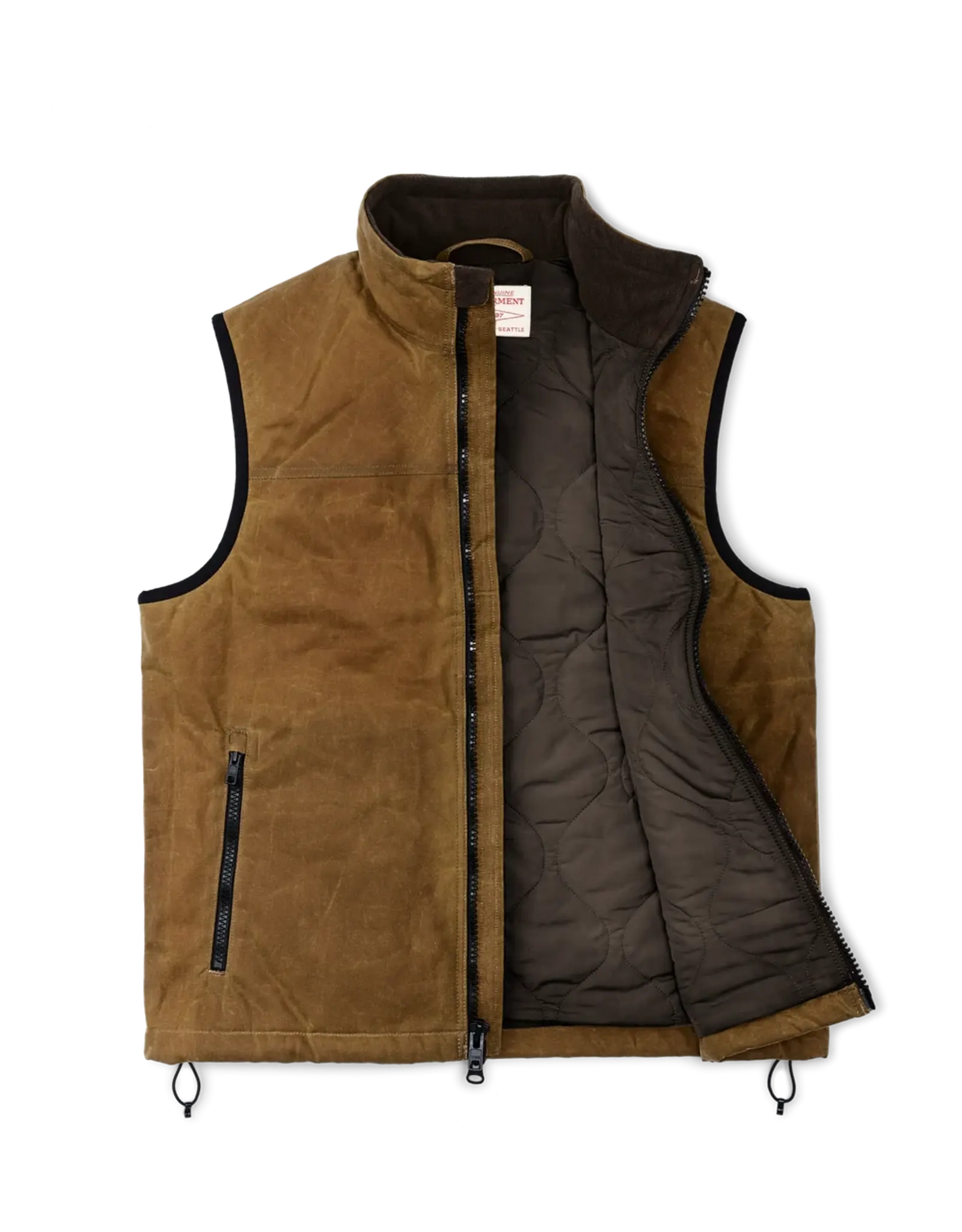 Filson Filson Tin Cloth Insulated Vest Dark Tan