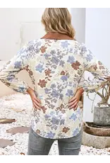 Olivia Long Sleeve Floral Blouse