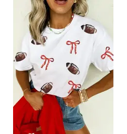 Sequin Game Day Top