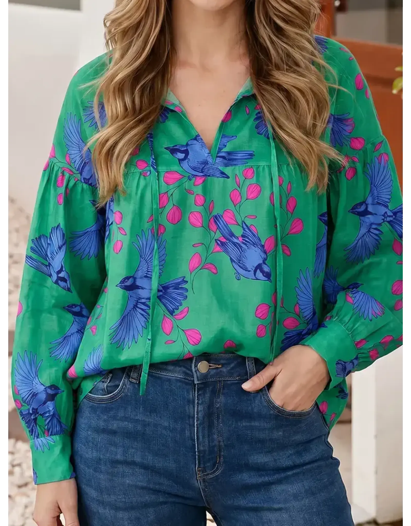 Bluebird Long Sleeve Top