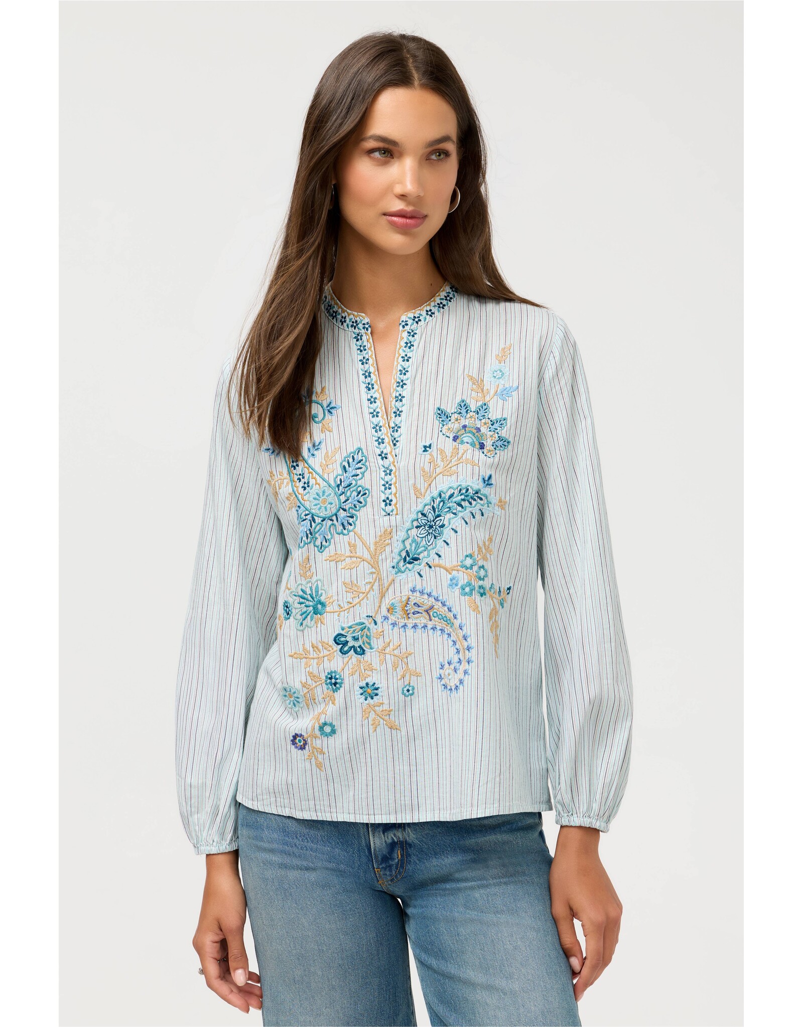Johnny Was Johnny Was Relaxed Swing Blouse - Lyora