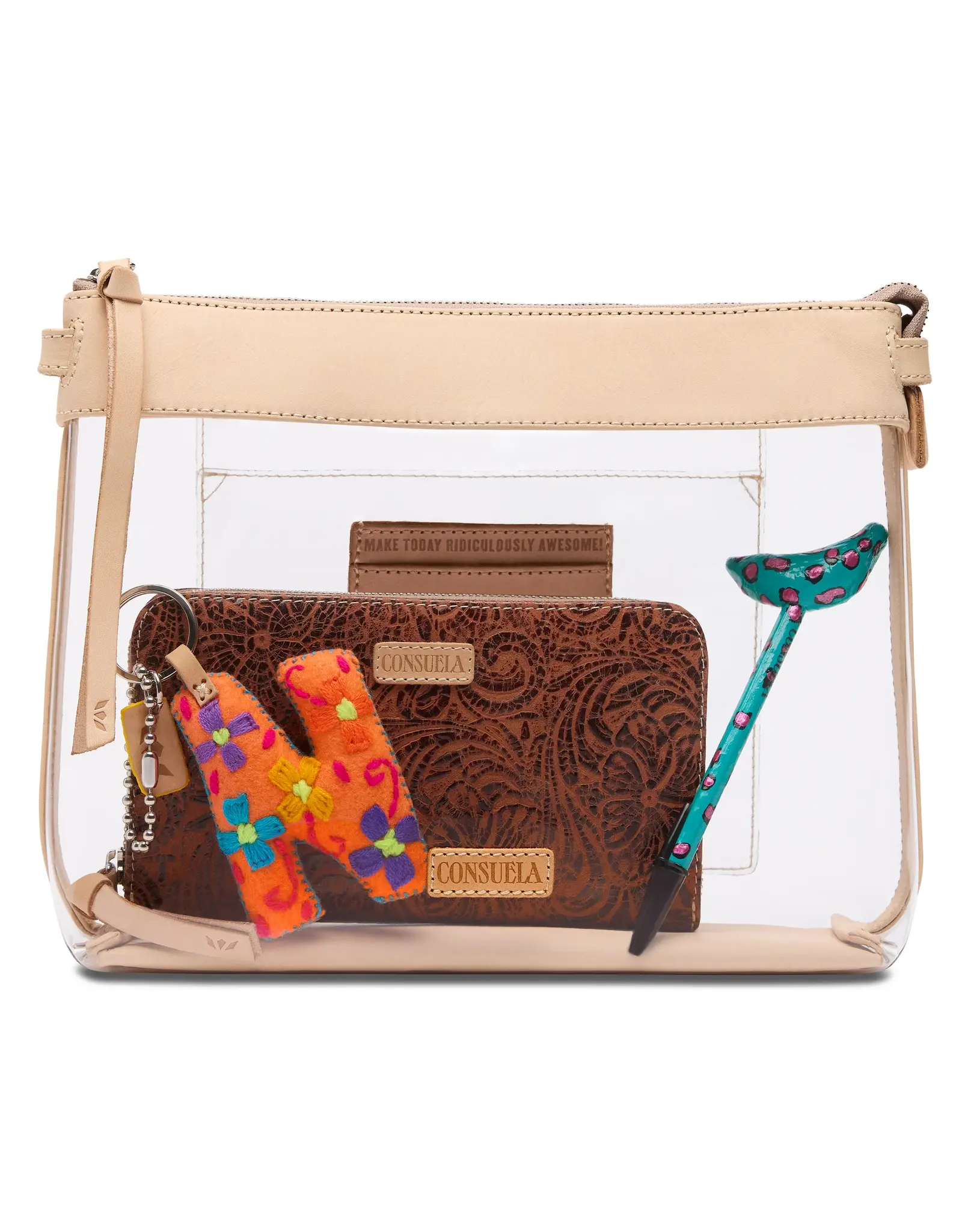Consuela Consuela Diego Downtown Crossbody Clear