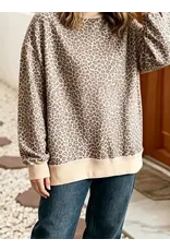Riley Long Leopard Sweatshirt