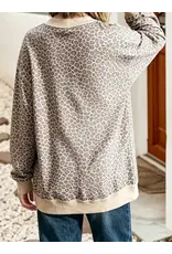 Riley Long Leopard Sweatshirt