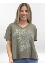 Caite Bahari Tee Army Green