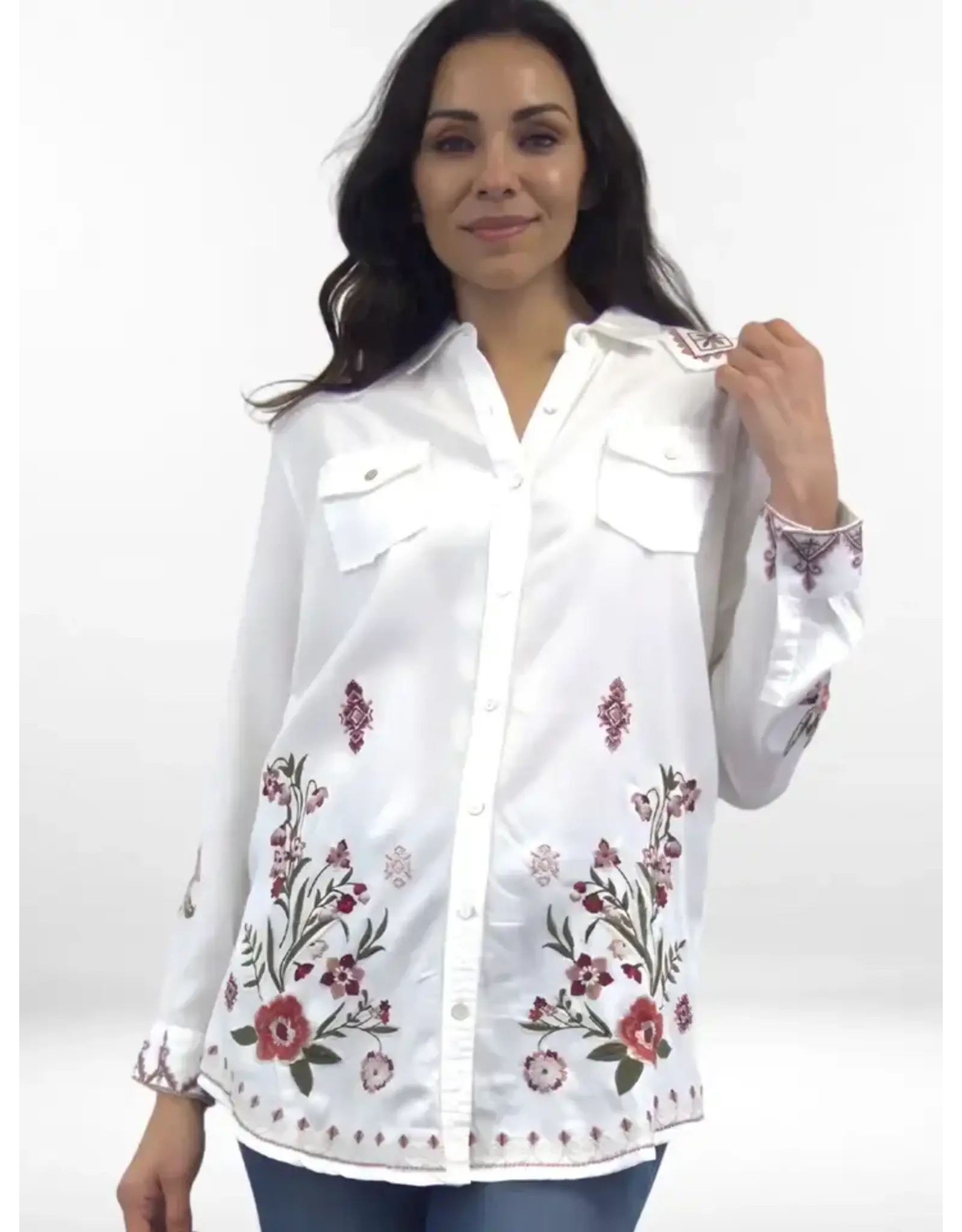 Kyla Seo Olivia Shirt Ivory