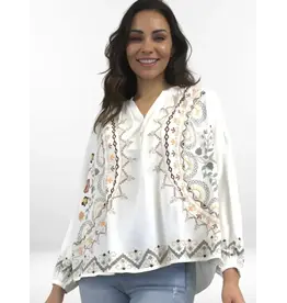 Kyla Seo Dory Blouse Ivory