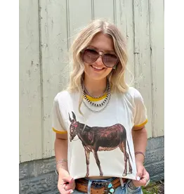 Vintage Donkey Ringer Tee