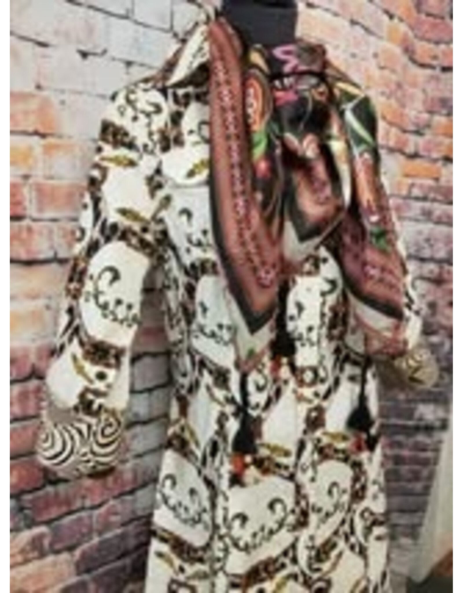 Dizzy Lizzie Sag Harbor Dress Black Cheetahs