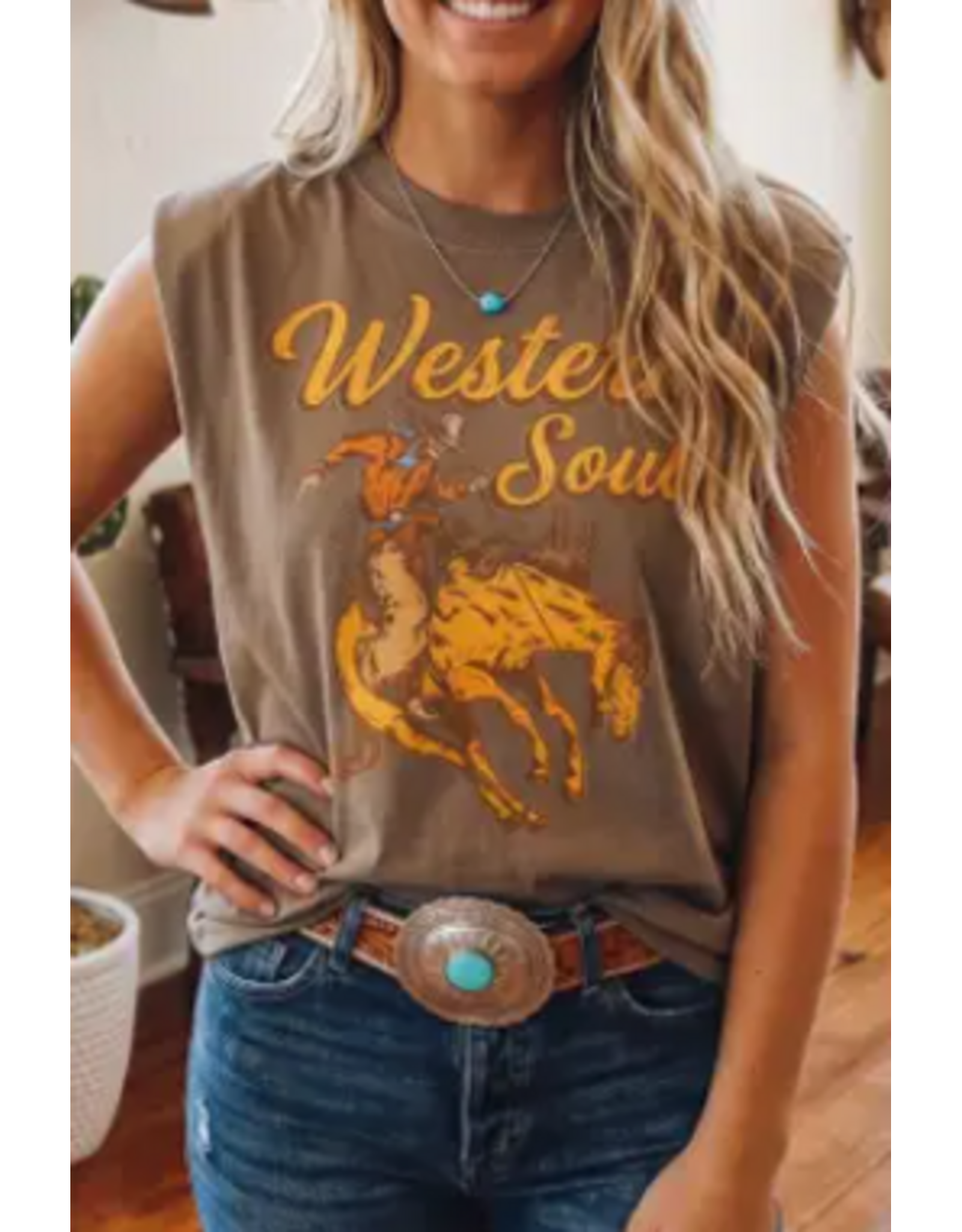 Western Soul Boxy Shirt