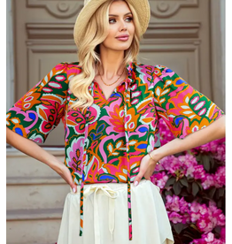 Paisley Plant Top