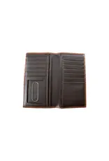 3D Brown Braided Horsehair Rodeo Style Wallet