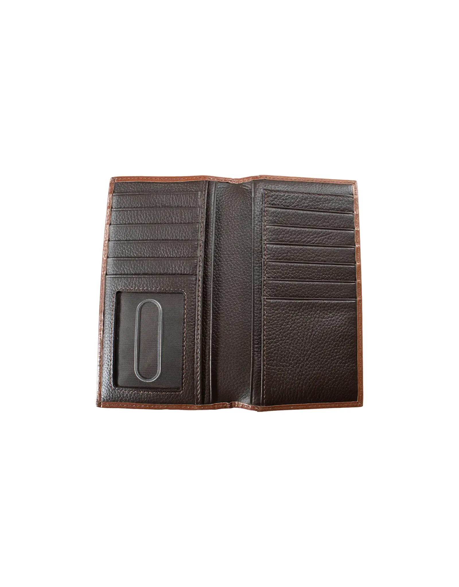 3D Brown Braided Horsehair Rodeo Style Wallet