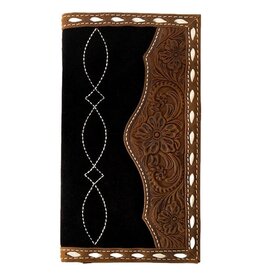3D Men's Rodeo Overlay Leather Western Wallet