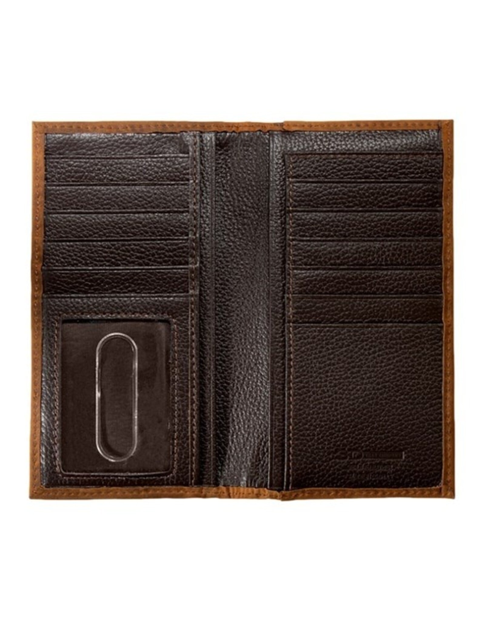 3D Men's Rodeo Overlay Leather Western Wallet