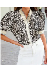 Leslie Leopard Top