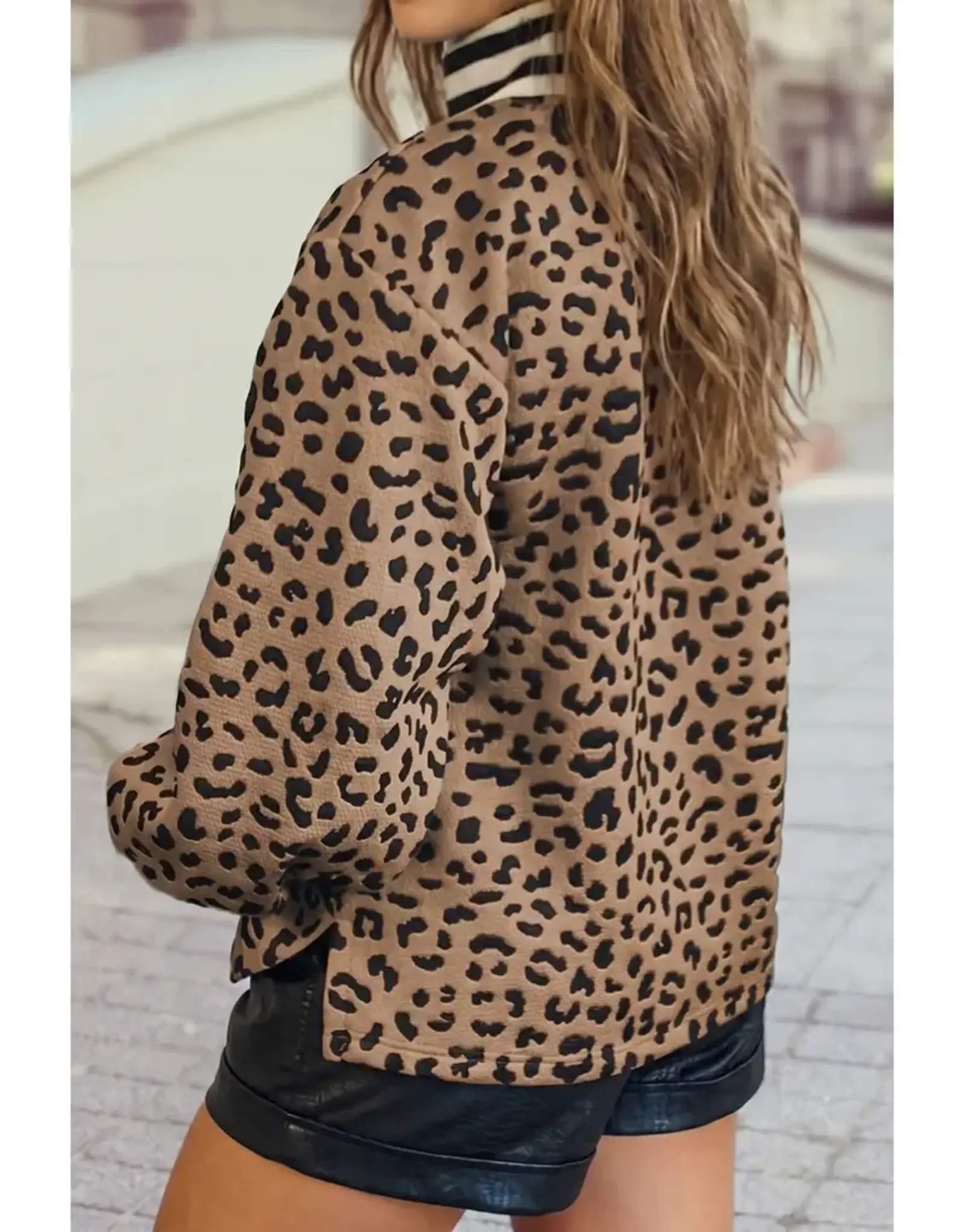 LIndale Leopard Pullover