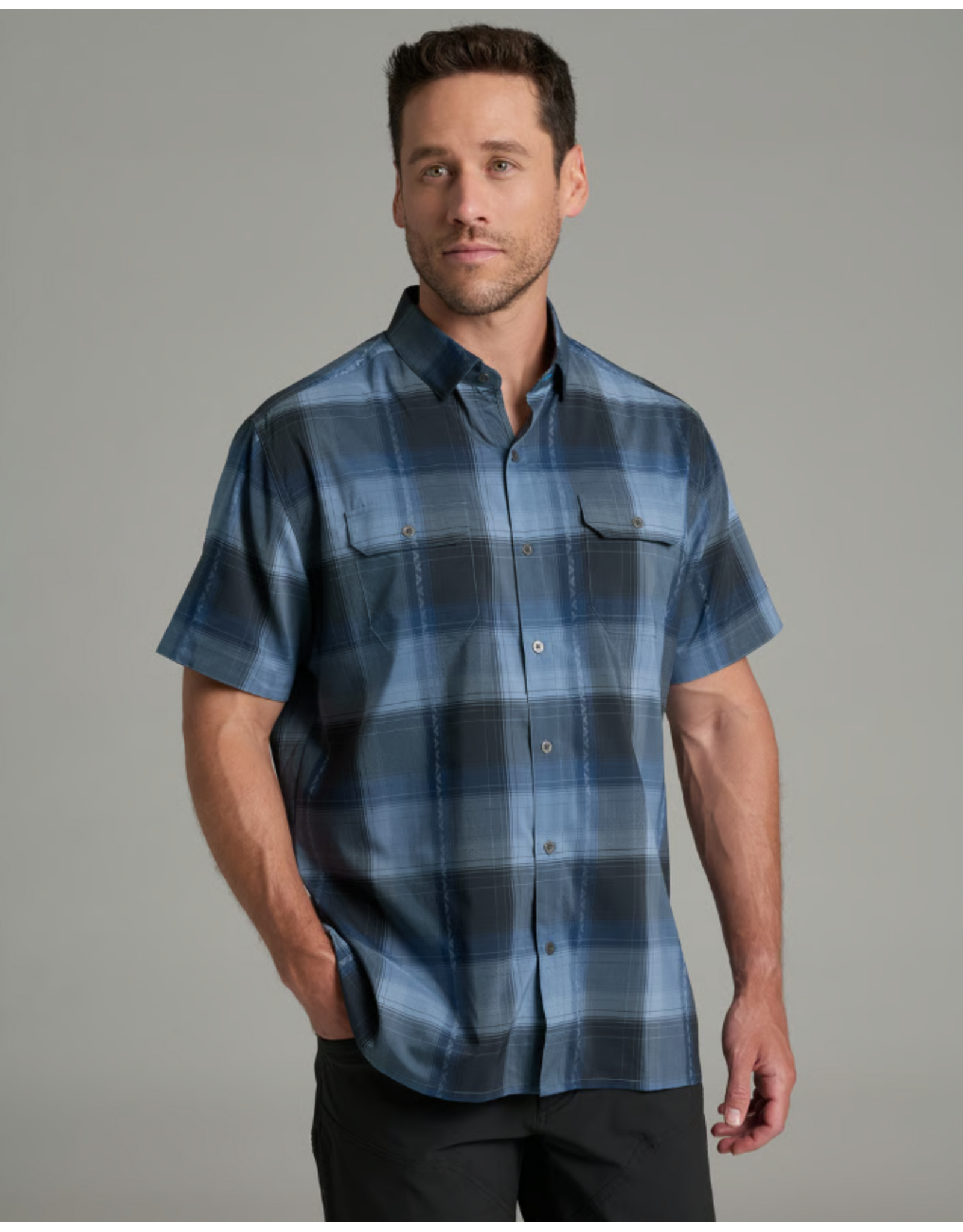 Kuhl KUHL Response Short Sleeve Shirt Mixed Indigo