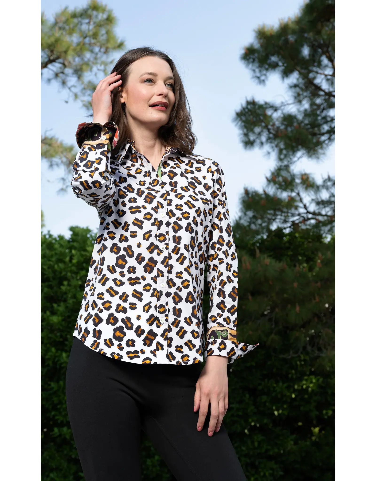 Dizzy Lizzie Rome Shirt Oversized Dots