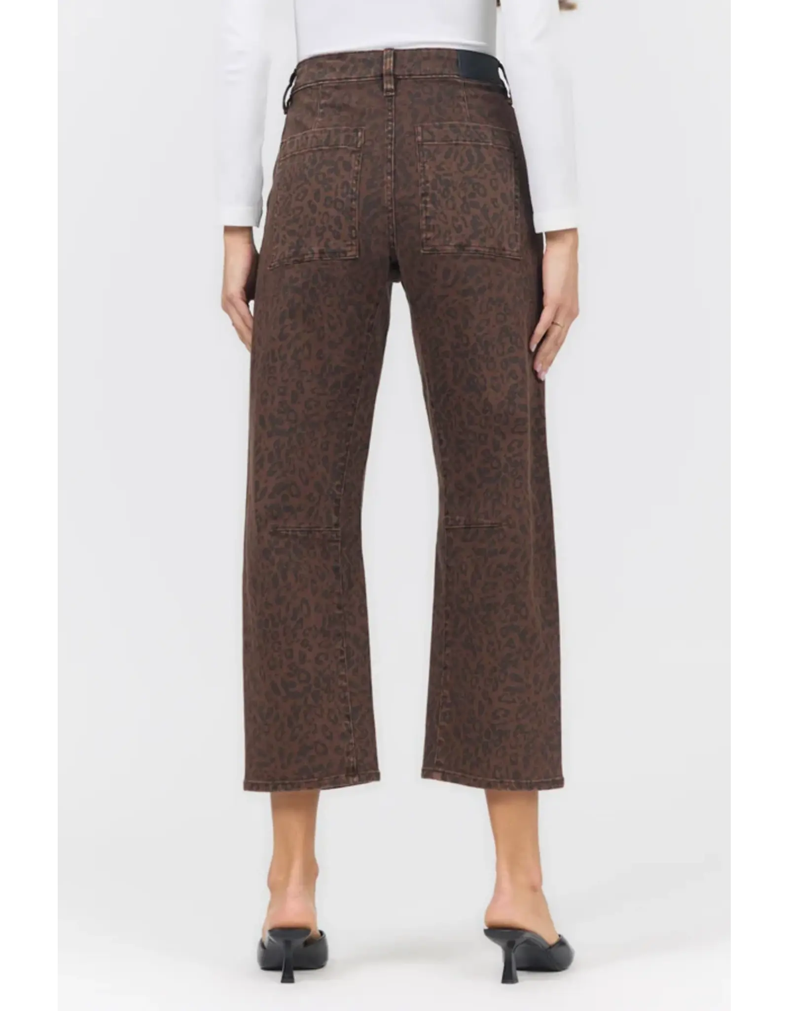 Dear John Denim Dear John Lasso Jean Brown Leopard