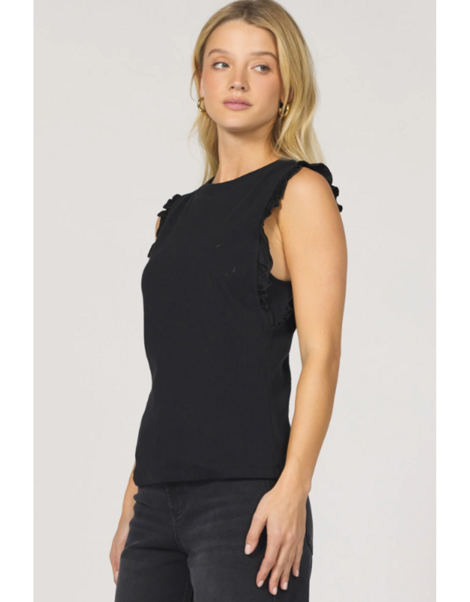 Dear John Denim Dear John Bridget Sleeveless Top Black