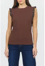 Dear John Denim Dear John Bridget Sleeveless Top Shaved Chooclate