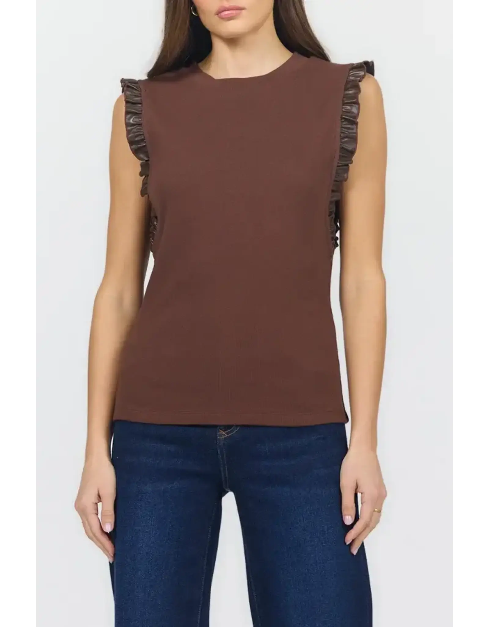 Dear John Denim Dear John Bridget Sleeveless Top Shaved Chooclate
