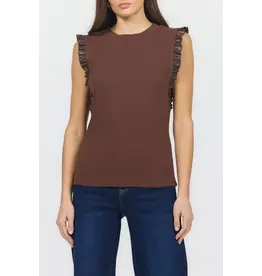 Dear John Denim Dear John Bridget Sleeveless Top Shaved Chooclate