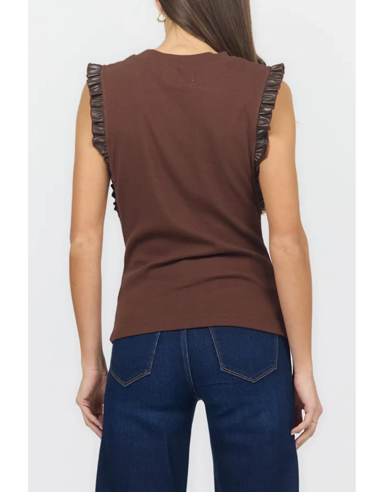 Dear John Denim Dear John Bridget Sleeveless Top Shaved Chooclate