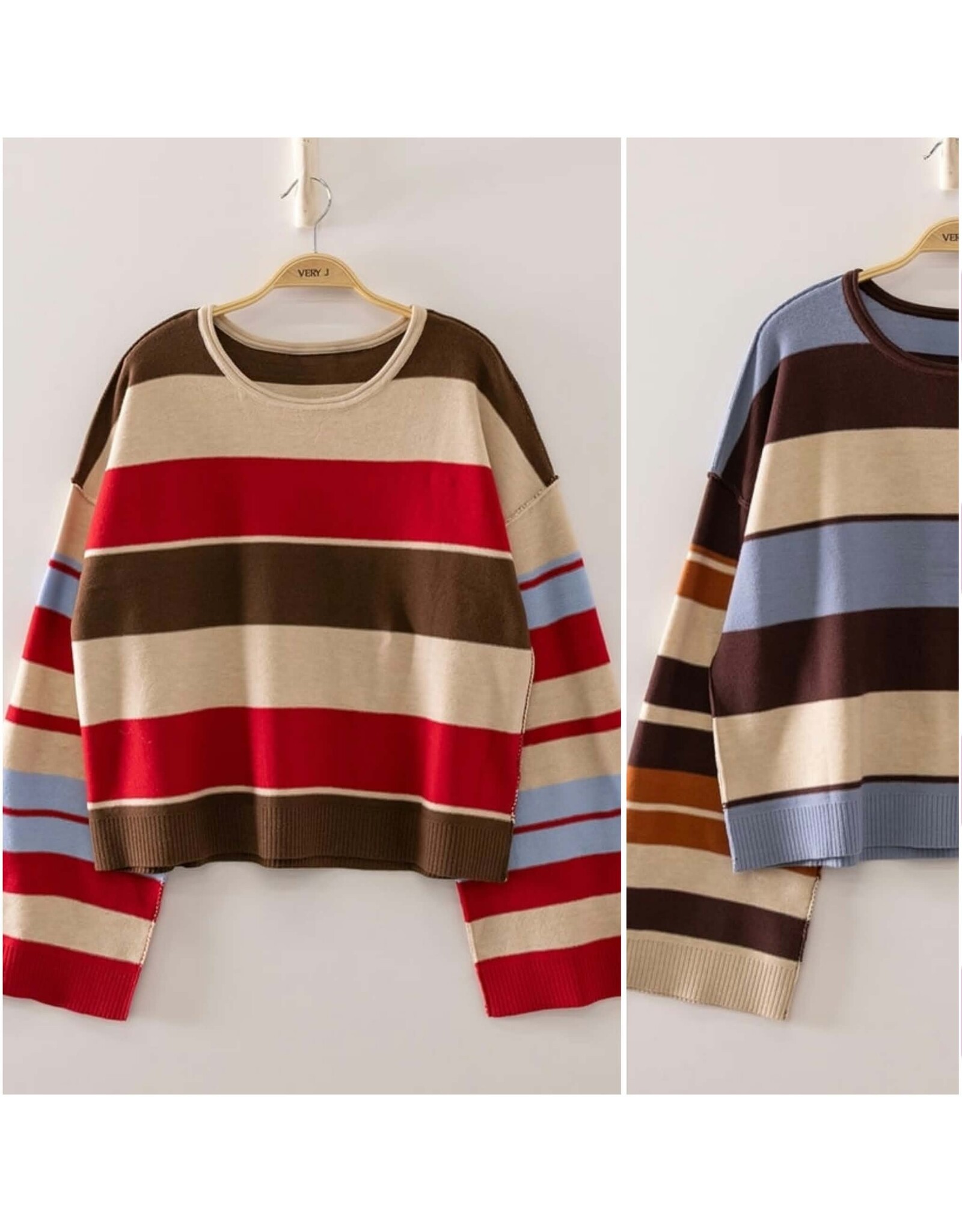 Regan Bold Stripe Sweater