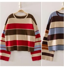 Regan Bold Stripe Sweater