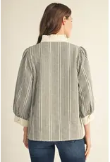 Shelby Gingham Check Top