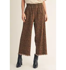 Kenya Leopard Pull-On Pant