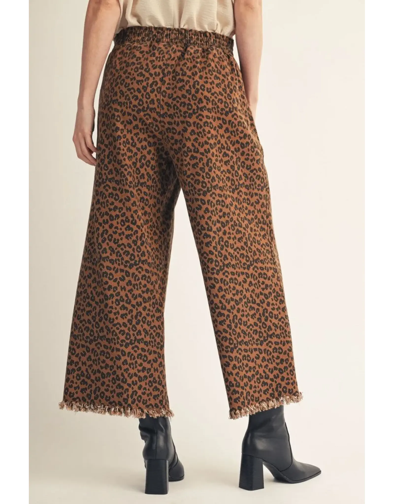 Kenya Leopard Pull-On Pant