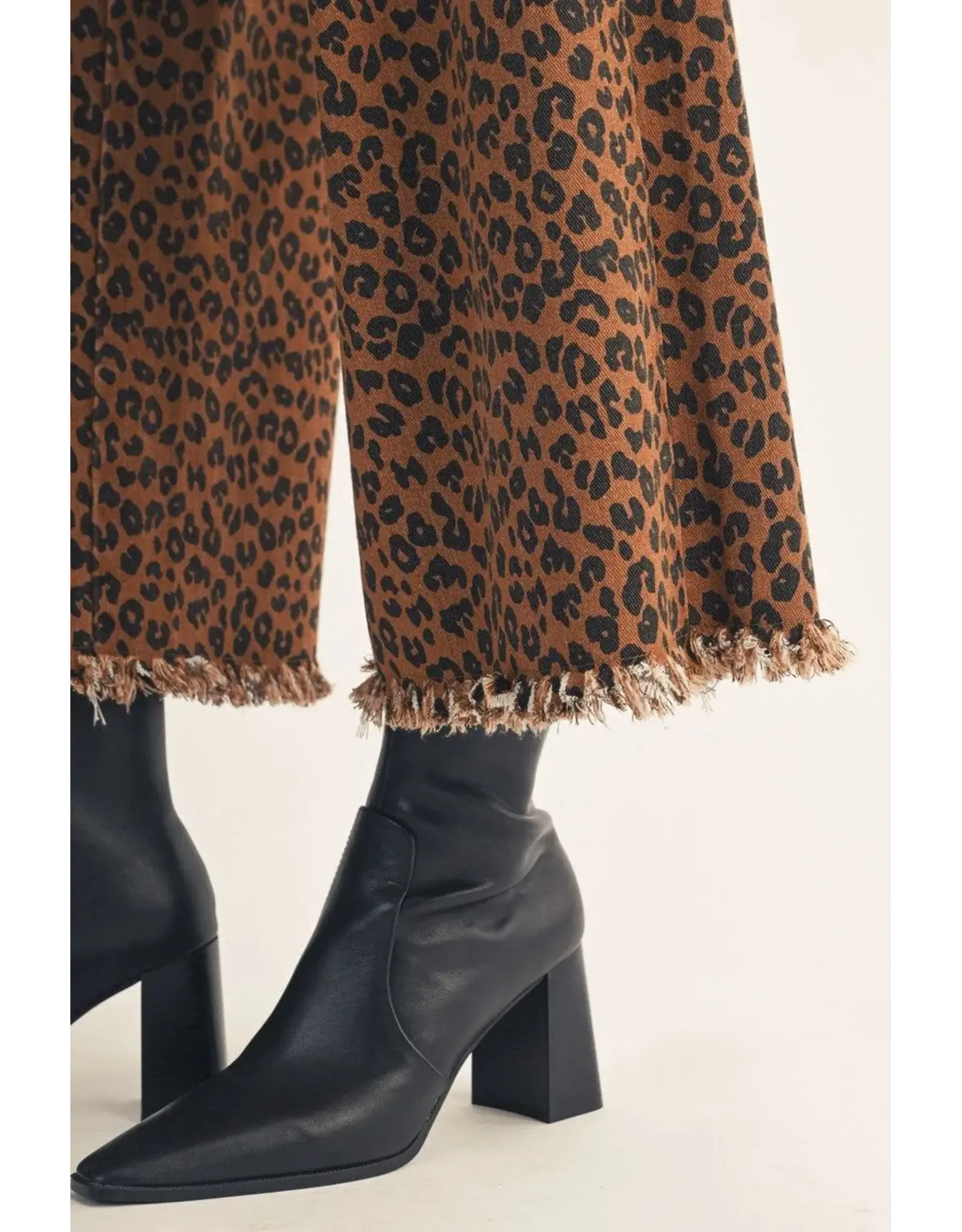 Kenya Leopard Pull-On Pant