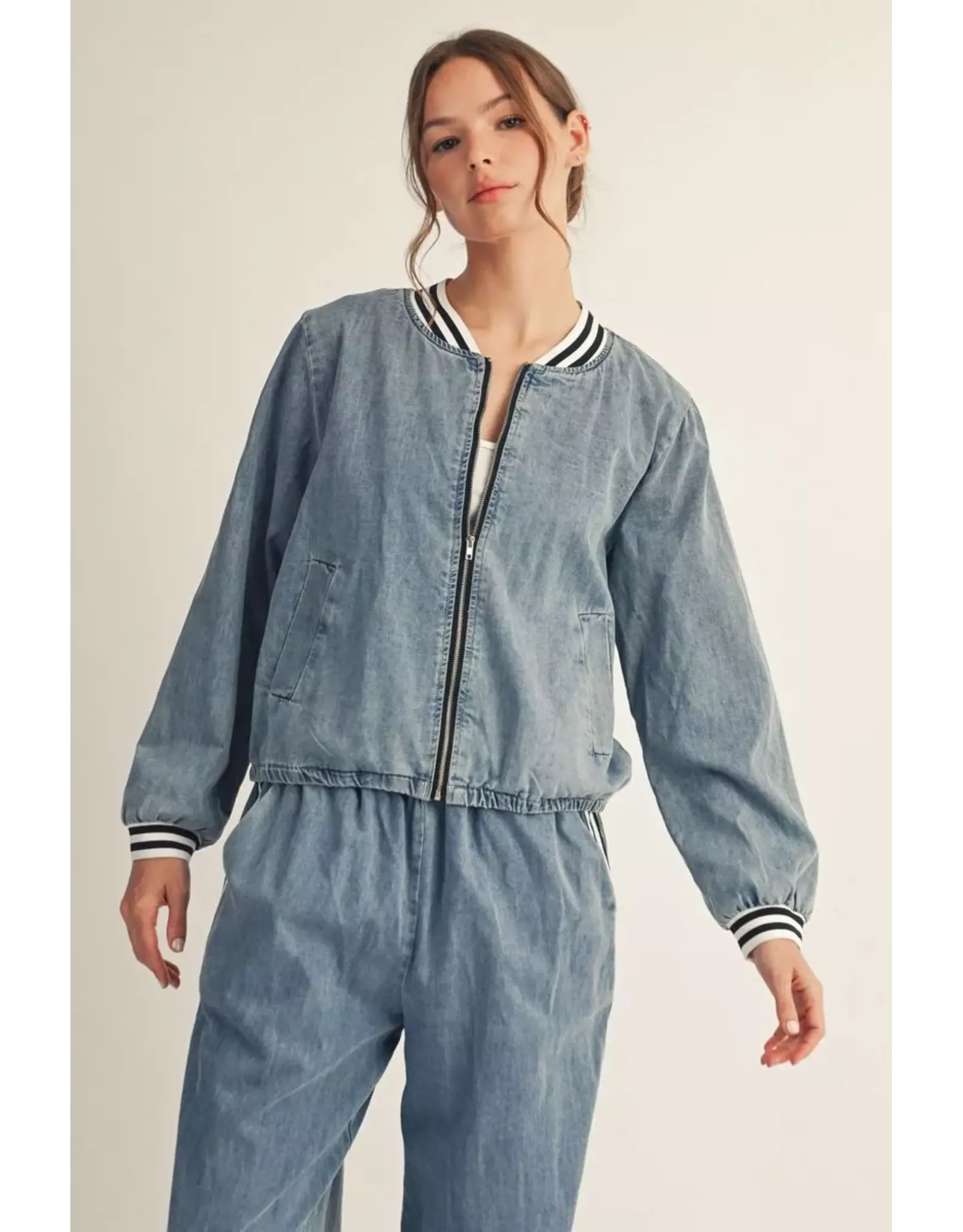 Saige Denim Set
