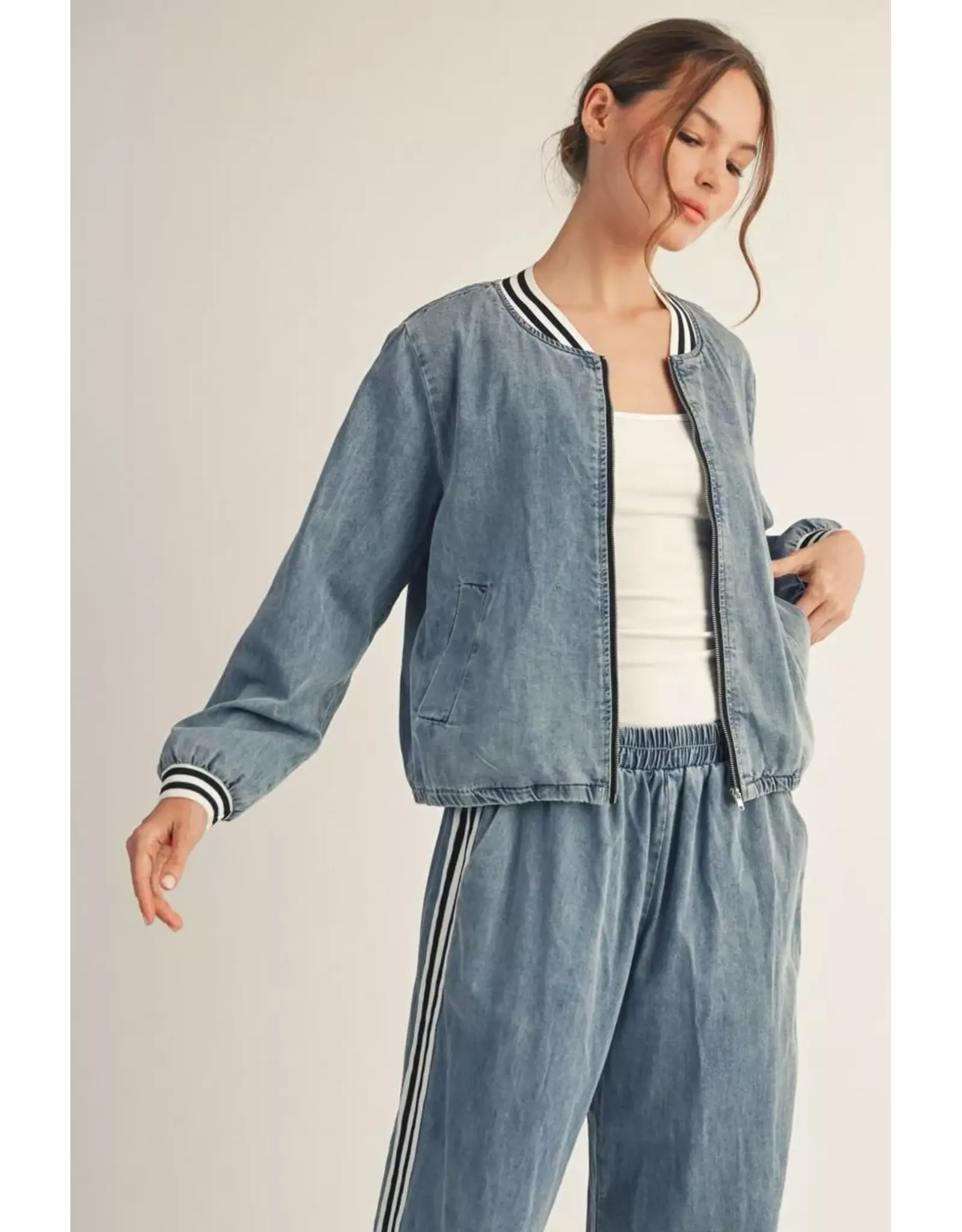 Saige Denim Set