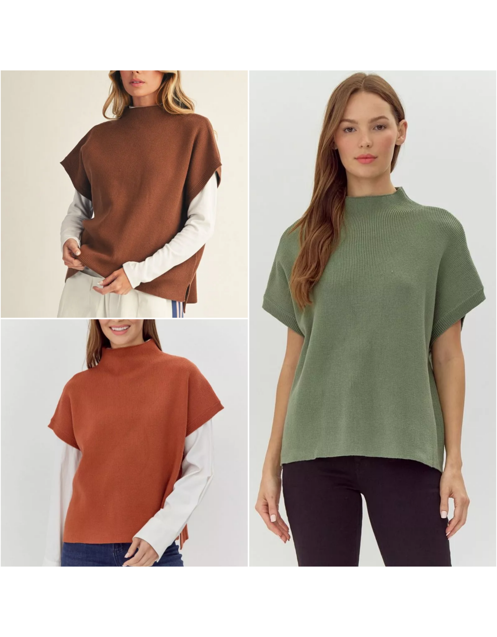 Skyler Mock Neck Sweater