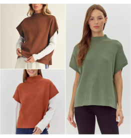 Skyler Mock Neck Sweater