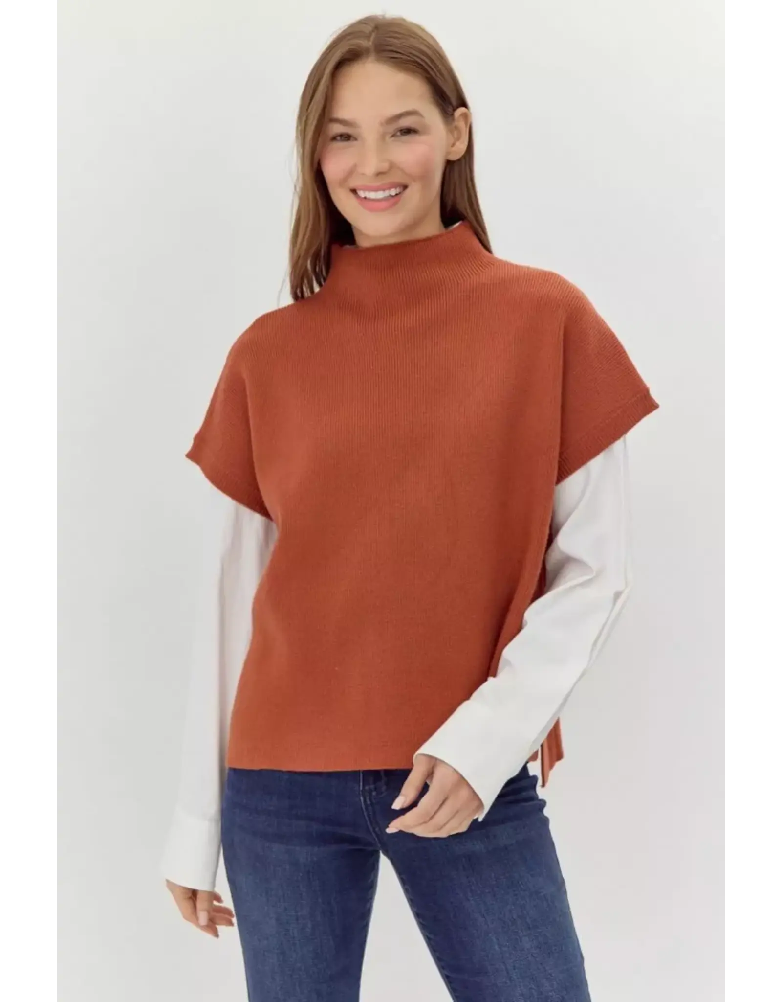 Skyler Mock Neck Sweater