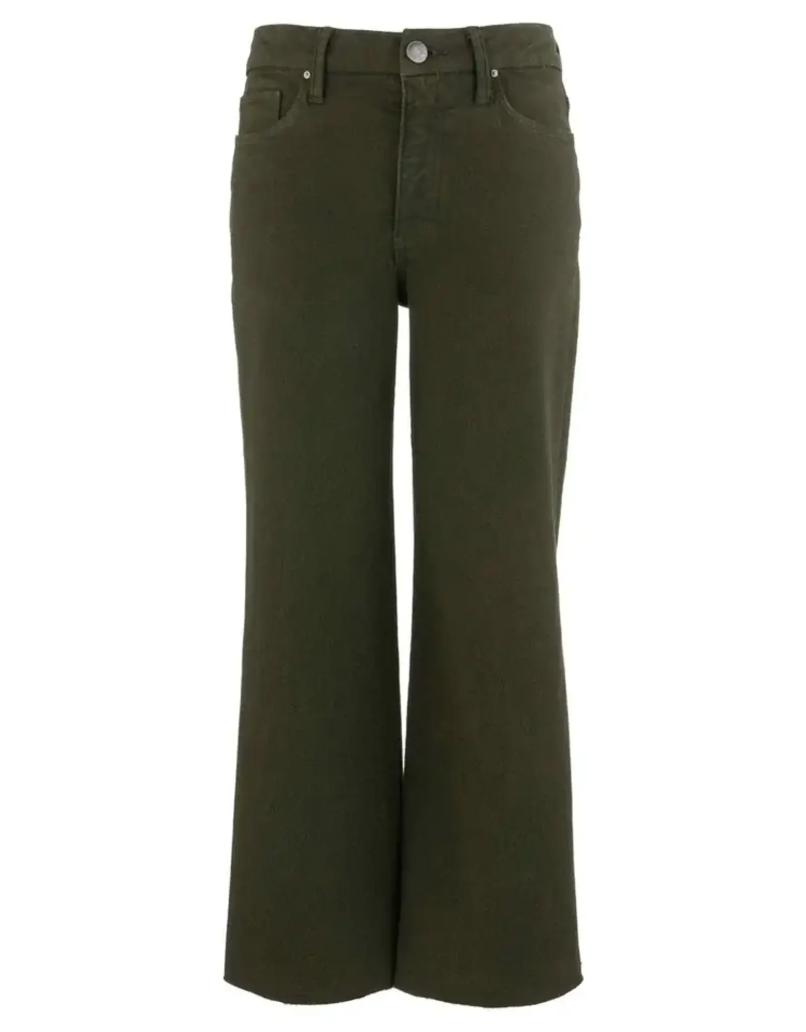 Kut from the Kloth / STS Blue KUT Meg High Rise Fab Ab Wide Leg Tuscan Olive