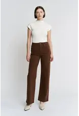 Maya Wide Leg Jean Vintage Brown