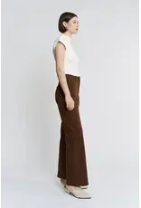 Maya Wide Leg Jean Vintage Brown