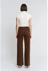 Maya Wide Leg Jean Vintage Brown