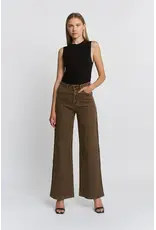Maggie Wide Leg Jean Leopard