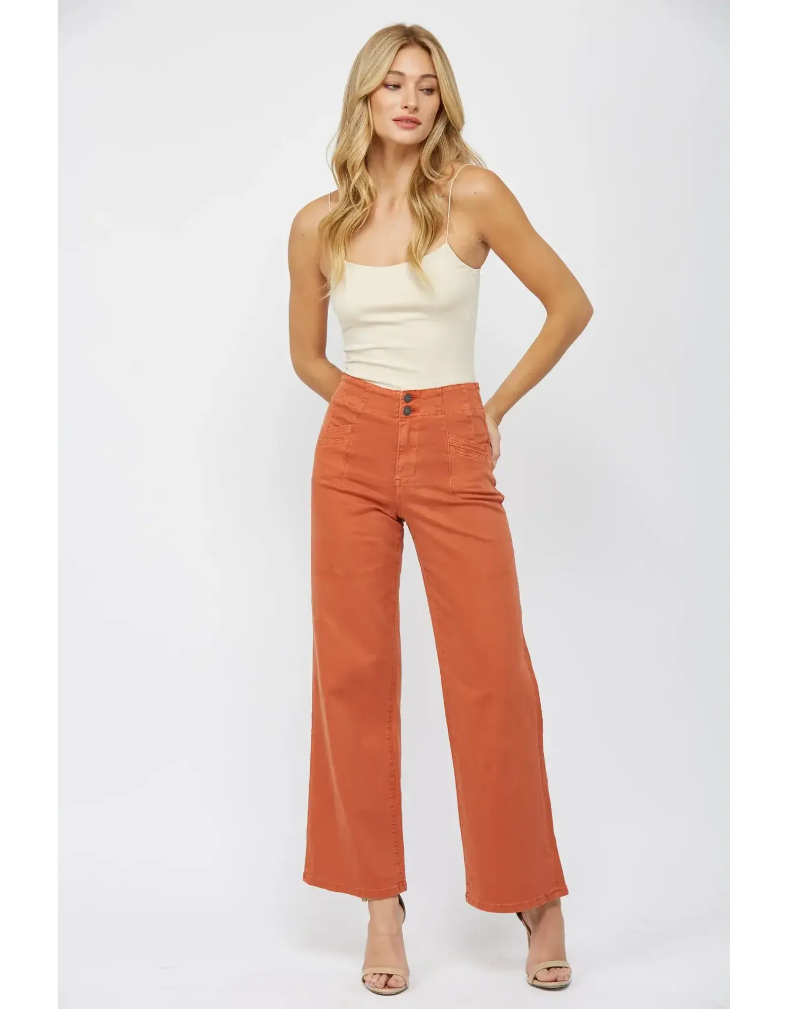 Margot High-Rise Wide Leg Jean Penny